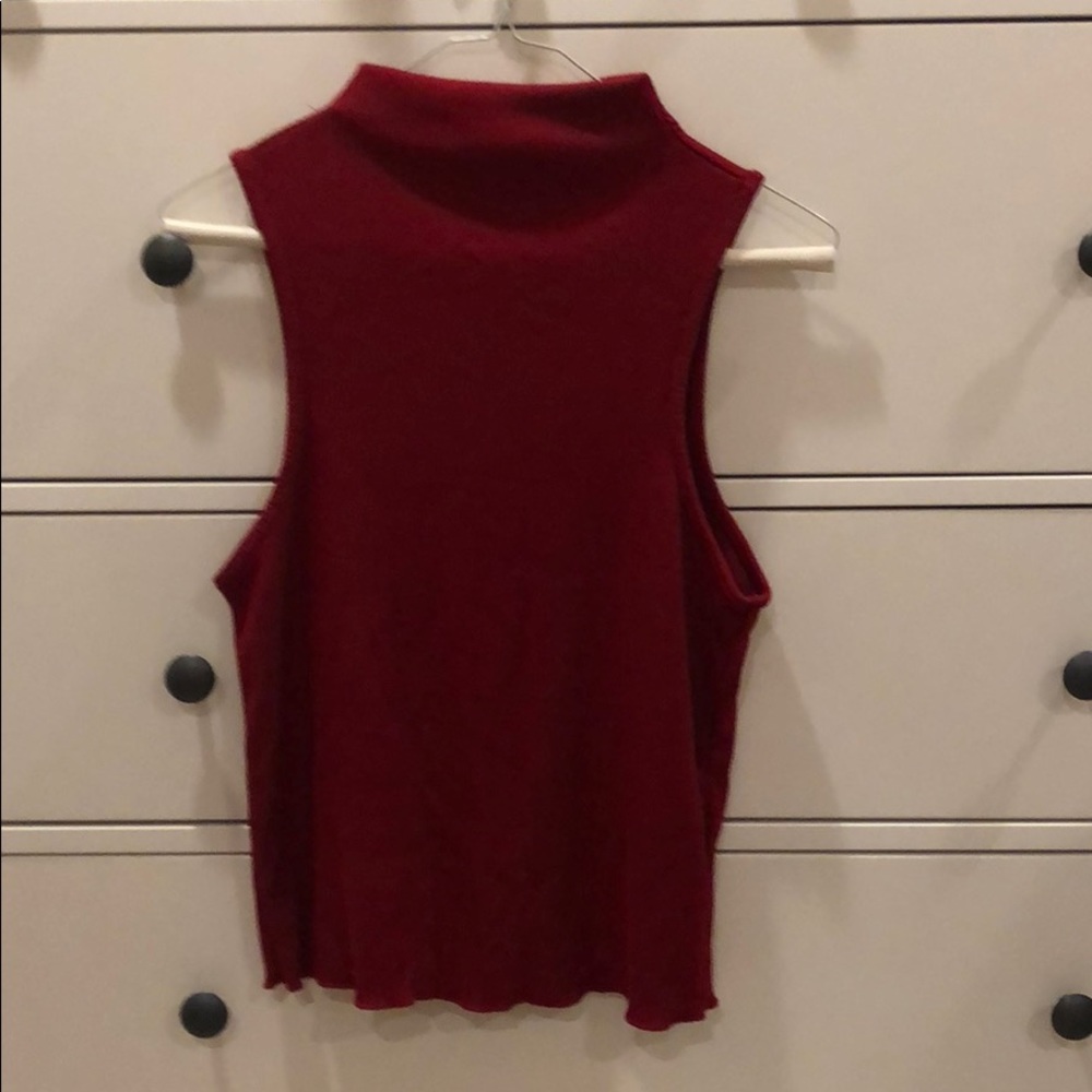 Top Shop Classy Red Top